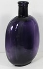 1900 Deep Purple  1 2 Pint Flask  Pumpkin Seed Shape