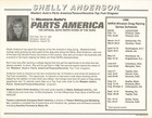  1996 Shelly Anderson Havoline Drag Racing Nhra 7x9 Promo Photo Card   p11
