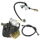 Rear Brake Master Cylinder Caliper Hose For 1987-2004 Yamaha Warrior 350 Yfm350x