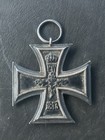 Vintage Ww1 German Iron Cross 1813-1914 Second Class Silver Medal