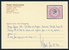Kenya   Uganda 1922 Kgv P4 Black   Magenta  Sg 98 Cat Gbp3000  Certificate 