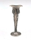 Art Nouveau Native American Sterling Silver Bud Vase 4 