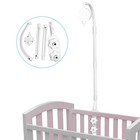 37 Inch Double Screw Crib Mobile Bed Bell Holder With Music Box  Diy Toy Deco   