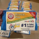 23 New Sealed Blue Refill Bags Munchkin Diaper Pail Refills Bag Arm   Hammer -