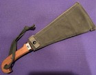 Us Woodsman Pal 481 Victor Tool Co Machete With Canvas Sheath