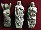 3 Figurehead Nautical Busts Sea Marine Art Statues Ship Sailboat Boat Sailors Fx