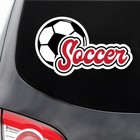 Soccer Team Decal Sticker