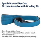 2 x42  2 x48  2 x72  Zirconia Sanding Belt 36 60 120 Grit Sander Belts For Metal