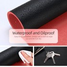 Large Leather Dual Sided Desk Pad Non-slip Mouse Pad Office Home Writing Mat