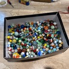 Huge Marble Lot - Antiquevintage Marbles Glass Colorful- 9 Lb Pounds 