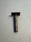 Vintage 1930 s Gillette Open Comb Double Edge Safty Razor Made In Usa Good Shape