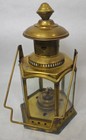  Vintage Brass Nautical Lantern Hexagon 12 1 2  Tall Plus Handle 