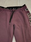 Victoria s Secret Pink Womens L Jogger Pants Red Tapered Leg Lounge Wear Sweats