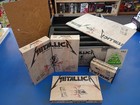 Metallica Liveshit Binge Purge 3 Vhs 2 Cassette W  Booklet Stencil Pass Box Set
