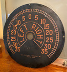 Vintage Ships Telegraph Rudder Indicator Faceplate Dial Ww2 U s  Navy 