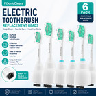 6 Pack Toothbrush Replacement Brush Heads For Philips Sonicare E Series Hx7001
