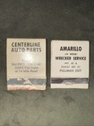 Pair Of Girlie Matchbooks Used But Has Some Matches Left In Each Book