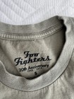 Rare Foo Fighters 20th Anniversary T Shirt - Size S Unisex Tee