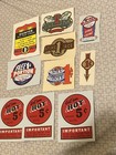 Big Group Of Decals For  Gumball Peanut Penny Nickel Vending Machines Coin Op