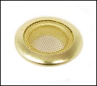 Cigar Box Guitar Parts  4pc  1  Nice Shiny Brass Screened Grommets