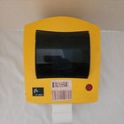 Zebra Lp2844 Shipping Direct Thermal Label Printer Usb Serial Cord Yellow Tested