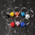  8 Pieces Silicone Swimming Nose Clip Waterproof Silica Gel Surfing Nose Plug 