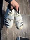 Adidas Jumpstar Track Field Spikes Agx6684 Shoes Men 11 White Synthetic