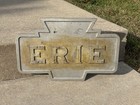 Pennsylvania Railroad Prr Erie Pa Depot Station Wood Foundry Pattern Train Sign