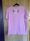 Disney Walt Disney World Play In The Park Parks Pink Shirt Unisex Large Nwt
