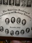 Embalming And Mortuary Research American Academy 1949 Members
