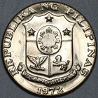 1972 Philippines 50 Sentimos Gem Bu Marcelo Del Pilar Coin  25020701r 