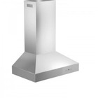 Zline 30  New Pro Stainless Kitchen Wall Range Hood 24  Depth Led 667-30