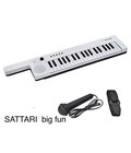 Keytar Big Fun White  microphne  strap usb Power