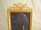 Antique French Gilt Bronze Brass Photo Frame louis Xv Style late 19th Century