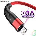 Fast Charging Usb Cable For Iphone 13 12 11 Pro Max X Xr Xs 5 6 S 7 8 Plus I Se 