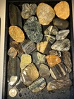 2 5 Lb Pnw Sliced Rock Lot Agate Jasper Quartz Lapidary Rough  4