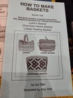 6 Lot Basketry Books How To Make Baskets Cherokee Indian Double Weaving      Core 