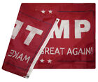 3x5 Trump Vance 2024 Make America Great Again Red Flag Poly 5x3 Grommets