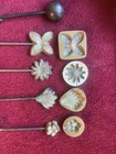 Antique New Fabric Flower Making Tools  Lot Of 12 Millinery High Quality Tools