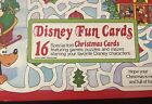 Vintage 1960s  Disney Fun Christmas 16 Cards Box Set Mickey Pooh Snow White Rare