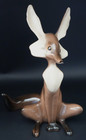 Vintage Hagen Renaker Dw Designers Workshop 10 Inch Mr  Fox - Orig Sticker  read