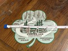 Luggage Label Clover Inn Redwood Highway Cloverdale ca