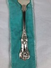 Tiffany   Co Sterling Silver English King Pattern Serving Fork 8 5  109 Grams