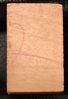 Vintage Printing Letterpress Printer Type Block Small Wedding Cake Marriage