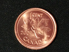 Canada 2007 Rcm Logo  1 Cent Steel One Canadian Penny Coin Magnetic Bu