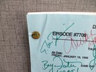 Days Of Our Lives 1995 Cast Signed Script Diedre Hall Davidson Aniston Dattilo