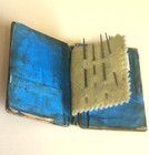Mauchline Needle Holder  Doune Castle   Sewing Wood Book Old