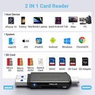 Usb Card Reader Memory Usb-c Micro Sd Card Reader Otg Adapter Android Iphone