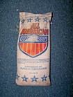 Vintage All American Chilled Lead Shot Bag Full Sealed 25 Pounds Ballast Etc