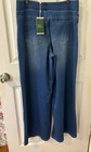 Halara Jeans Size Large Pull-on Wide Leg Nwt Pants Stretch Waist